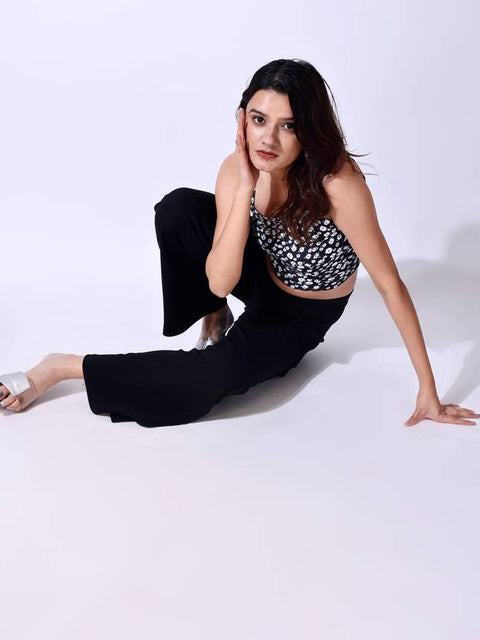 Top Palazzos Western Set