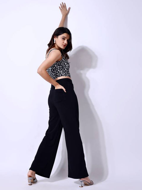 Top Palazzos Western Set