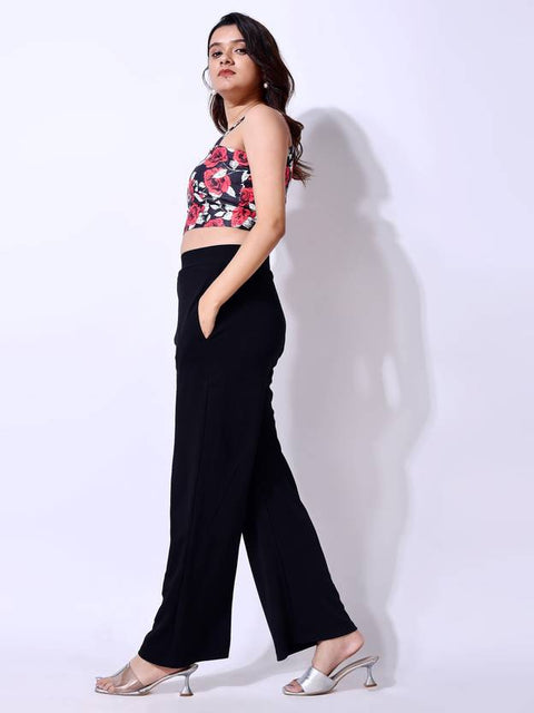 Top Palazzos Western Set