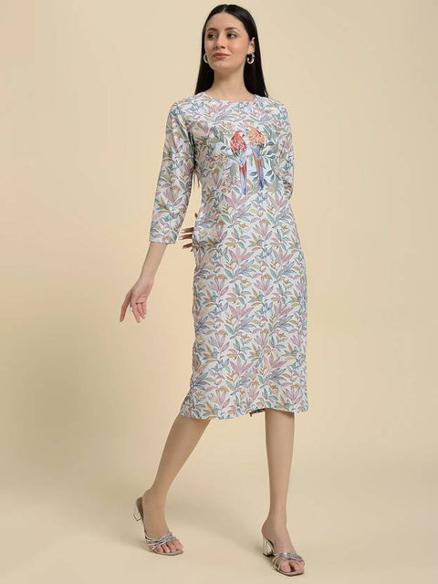 Women Bodycon Multicolor Midi/Calf Length Dress