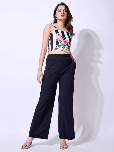 Top Palazzos Western Set